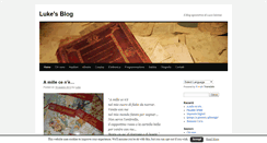 Desktop Screenshot of lukesblog.it