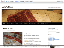 Tablet Screenshot of lukesblog.it